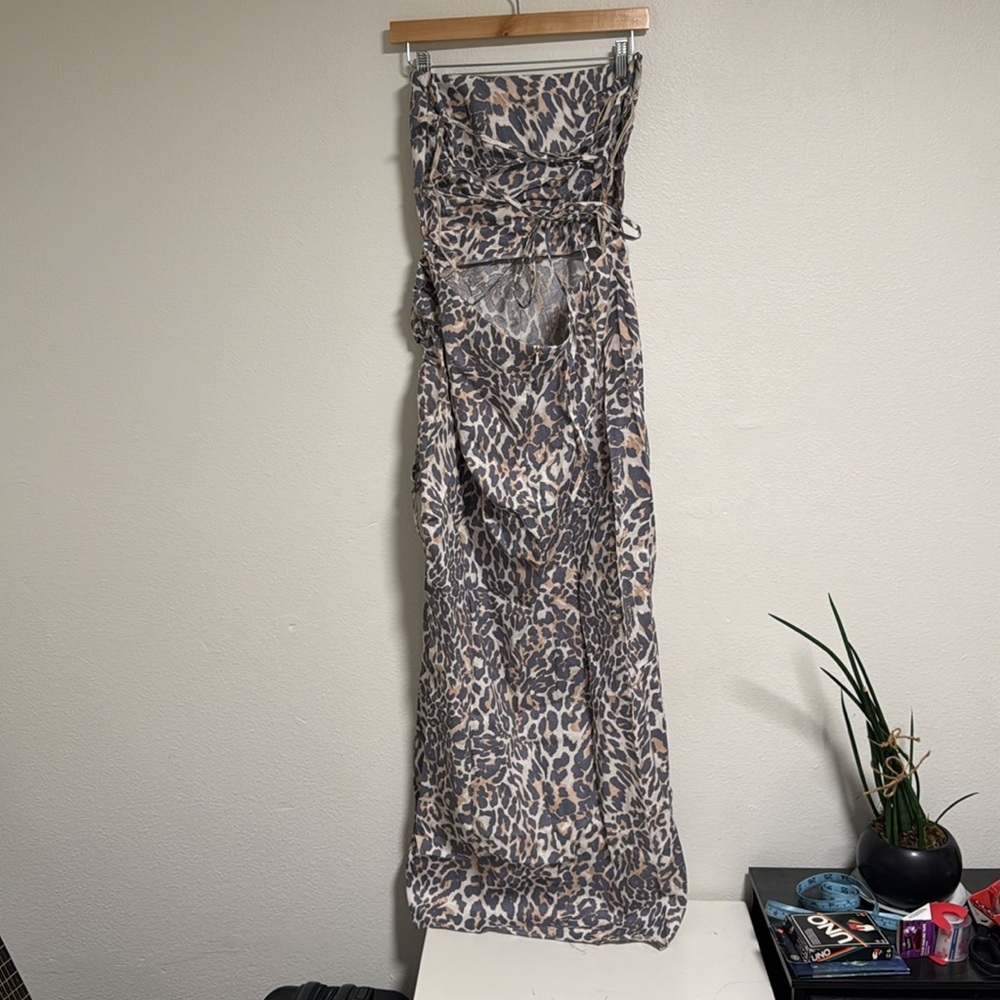 Rumer the Label Amaya Maxi Dress in Cheetah - Picture 7 of 13
